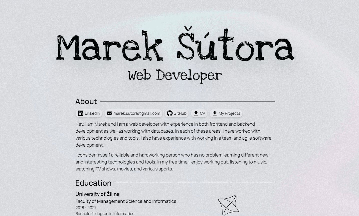 Portfolio Website